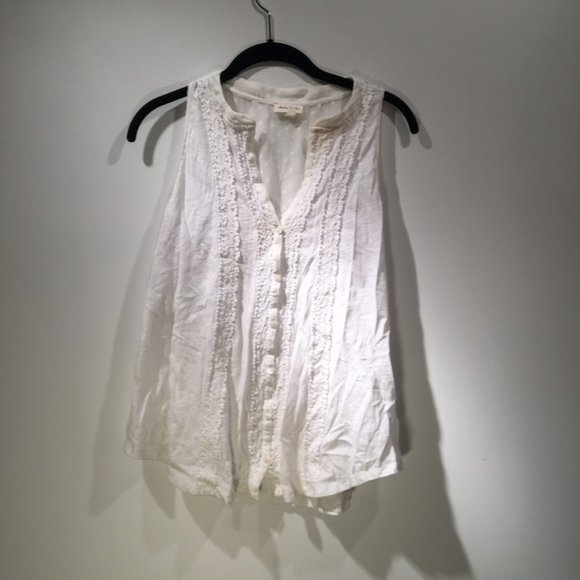 Anthropologie Meadow Rue Jensen Embroidered Tank - Picture 2 of 6